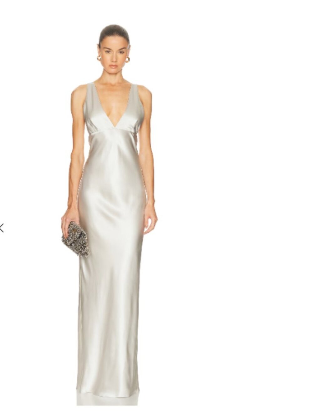 NILI LOTAN Bionca Dress in Pearl Size 8 $1190 MSRP